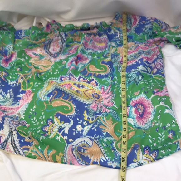 Chaps Paisley Tunic with Under Cami Size 2X - Picture 8 of 11